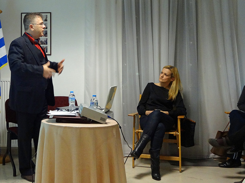 Lecture at The Cancer Patients' Association in Thessaloniki, Greece. November 2016